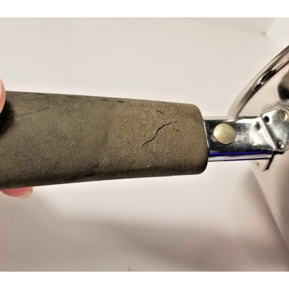 Revere Ware 1801 Stainless Steel Tri Ply Bottom 2 Qt Sauce Pan Clinton 95k Vtg - Picture 4 of 6